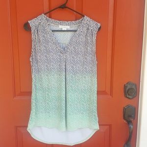 Liz Claiborn sleeveless top